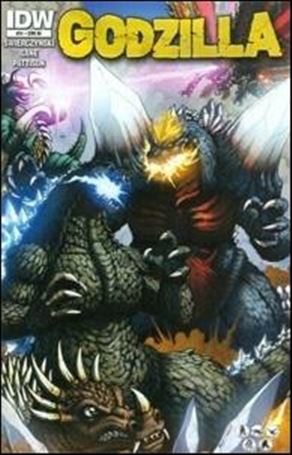 Godzilla (2012) issue 11-B Matt Frank 1:10 Cover