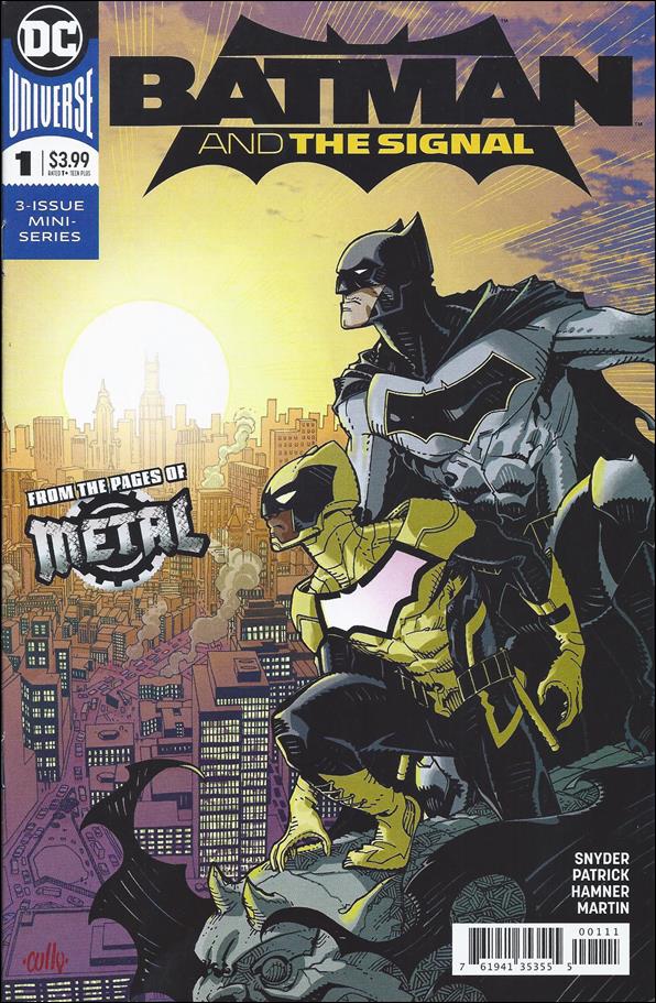 Batman and the Signal issue 1 Cully Hamner Cover