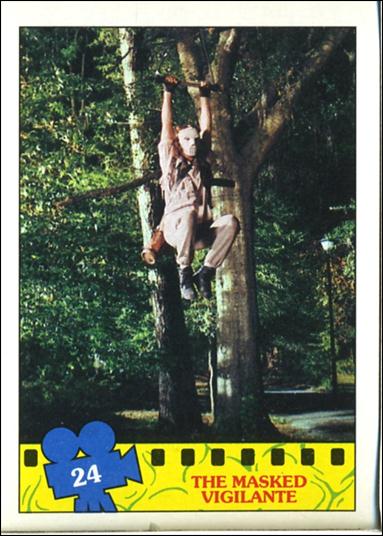 Teenage Mutant Ninja Turtles Movie (Base Set) card 24 The Masked Vigilante