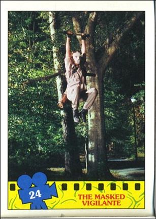 Teenage Mutant Ninja Turtles Movie (Base Set) card 24 The Masked Vigilante
