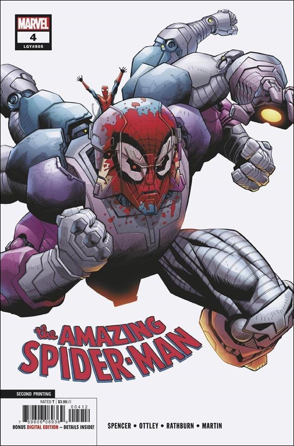 Amazing Spider-Man (2018) issue 4-C Ryan Ottley Cover (2nd Printing)