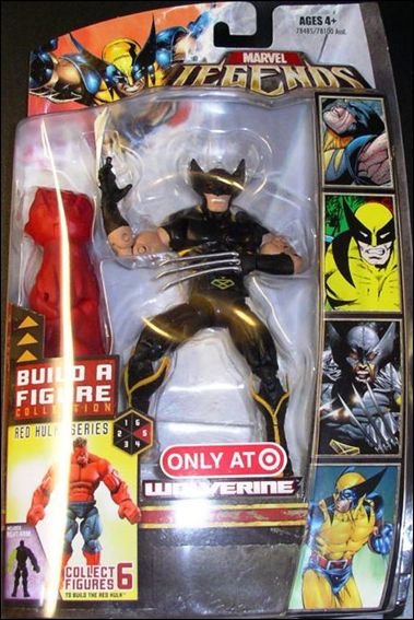 Marvel Legends (Red Hulk Series) figure 8 Wolverine (X-Force Costume)