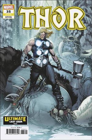 Thor (2020) issue 35-C Pepe Larraz Ultimate Last Look Cover