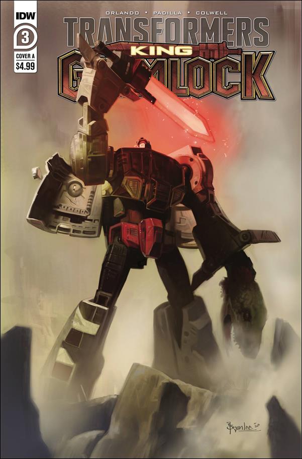 Transformers: King Grimlock 3-A by IDW