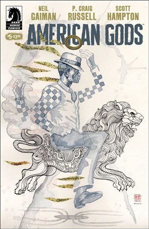 American Gods issue 5-B David Mack Cover
