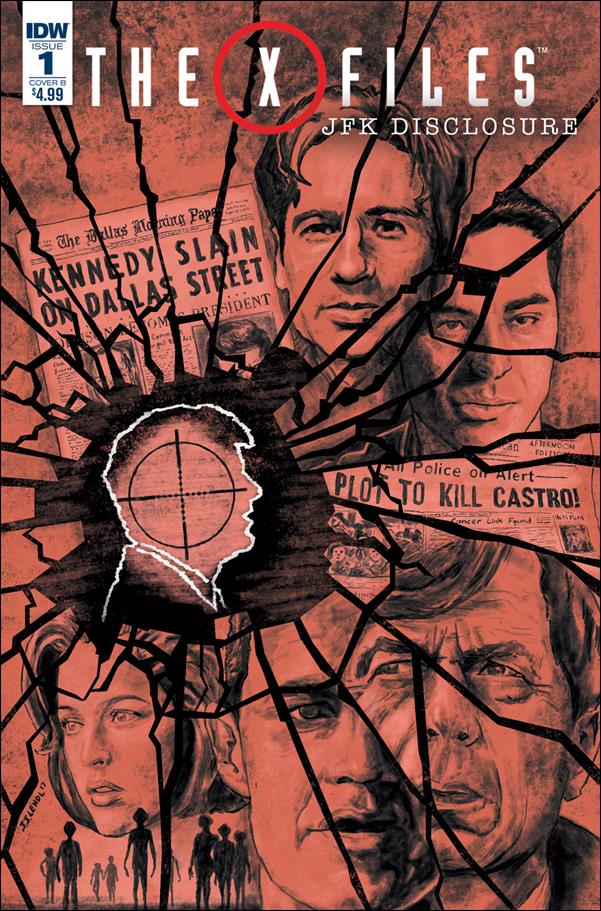 X-Files: JFK Disclosure issue 1-B J.J. Lendl Connecting Cover