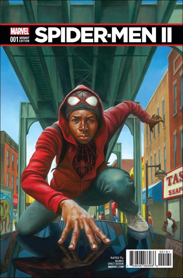 Spider-Men II issue 1-D Kadir Nelson 1:10 Cover