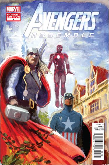 Avengers Assemble (2012) issue 2-B Stephanie Hans 1:25 "AA Appreciation" Cover