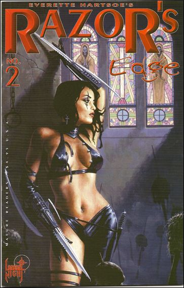Razor's Edge issue 2-B Razor Cover