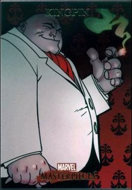 2007 Marvel Masterpieces (Base Set) card 46 Kingpin