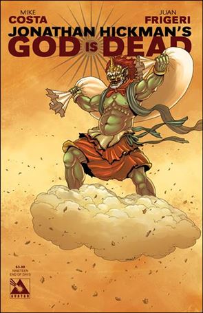 God is Dead issue 19-D Jacen Burrows End of Days Cover