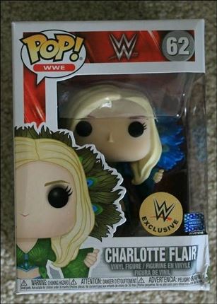 POP! WWE figure 62-B Charlotte Flair (Blue Foot Locker Exclusive)