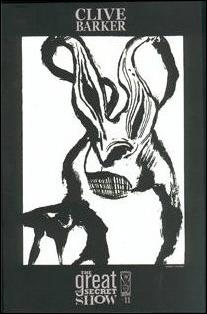 Clive Barker's The Great and Secret Show issue 11-B Black and White Cover