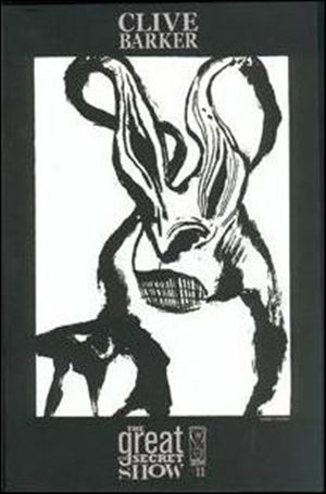 Clive Barker's The Great and Secret Show issue 11-B Black and White Cover