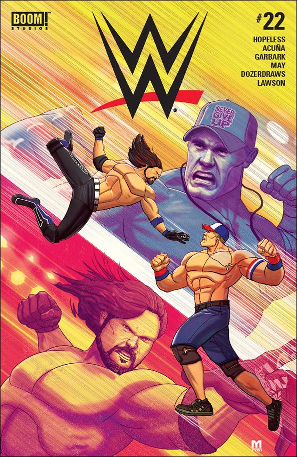 WWE issue 22 Marco D'Alfonso Cover