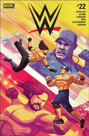 WWE issue 22 Marco D'Alfonso Cover