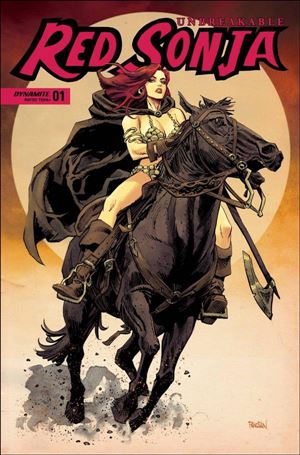 Unbreakable Red Sonja issue 1-L Dan Panosian Trade Dress 1:7 Cover