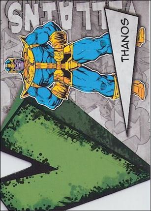 Marvel Beginnings: Series 3 (Villains Die-Cut Subset) card V-42 Thanos