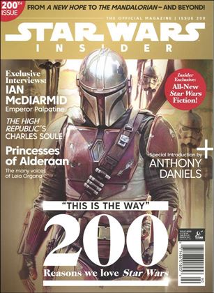 Star Wars Insider issue 200 Newsstand Cover