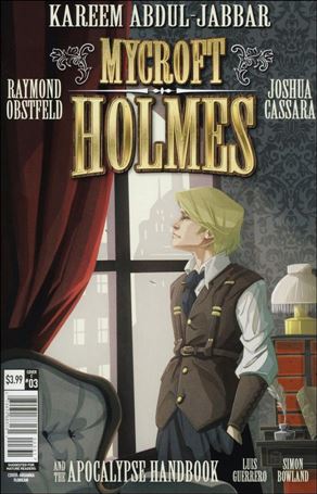 Mycroft Holmes and the Apocalypse Handbook issue 3-C Arianna Florean Cover