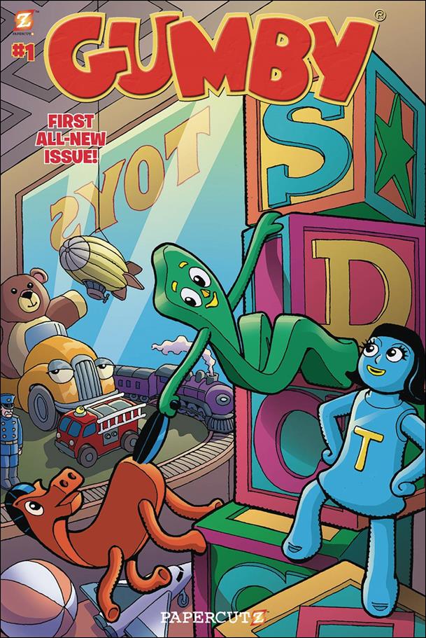 Gumby (2017) 1-A by Papercutz