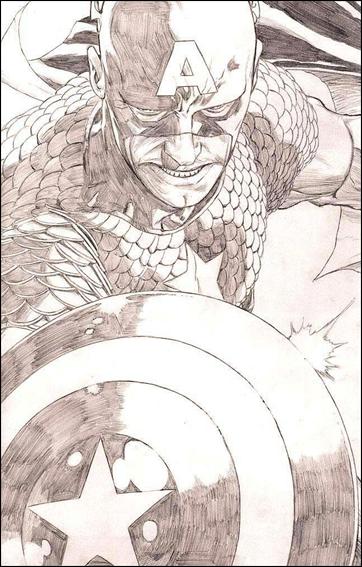 Siege (2010) issue 1-E Joe Quesada 1:300 Virgin Sketch Cover