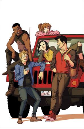 Saban's Go Go Power Rangers: Forever Rangers issue 1-B Kris Anka Cover