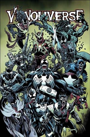 Venomverse issue 4-D Mark Bagley 1:50 Cover