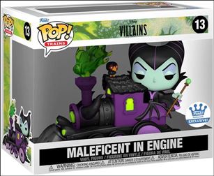 POP! Trains figure 13 Maleficent in Engine Funko Shop Exclusive