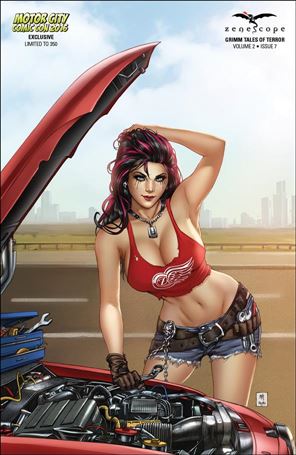 Grimm Tales of Terror Volume 2  issue 7-D Mike Krome Motor City Comic Con Cover 1/350