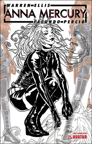 Anna Mercury 4-D by Avatar Press