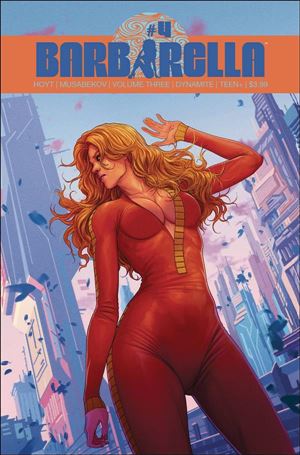 Barbarella (2021) issue 4-G Madibek Musabekov Cover
