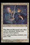 Magic the Gathering: Portal (Base Set) card 7 Blessed Reversal