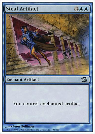 Magic the Gathering: 8th Edition (Base Set) card 103 Steal Artifact