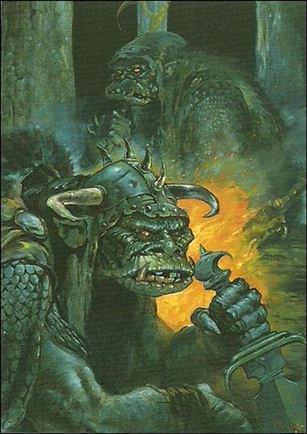 Mike Ploog (Base Set) card 46 Orc Fire
