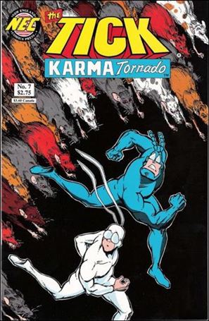 Tick Karma Tornado issue 7 Yellow & Red Logo Cover
