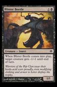 Magic the Gathering: Shards of Alara (Base Set) card 66 Blister Beetle