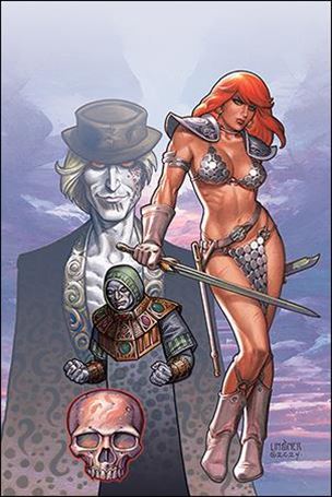 Red Sonja: Death and the Devil issue 1-J Joseph Michael Linsner Virgin Cover 1/100