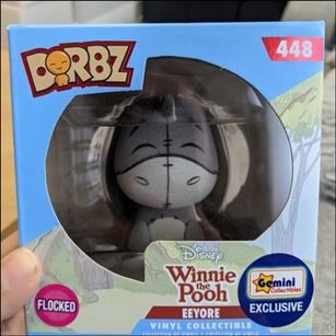 Dorbz figure 448-C Eeyore (Flocked)