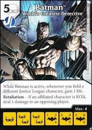 DC Comics Dice Masters Justice League  card 3 Batman: World's Greatest Detective 