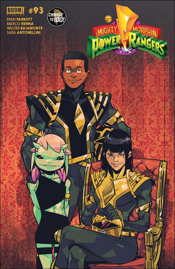 Power Rangers issue 19-B Daniele Di Nicuolo Cover