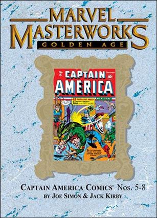 Marvel Masterworks: Golden Age Captain America issue 2-B Marble Dust Jacket Vol 99 1/1300