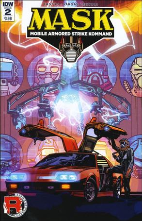 M.A.S.K.: Mobile Armored Strike Kommand issue 2 Tommy Lee Edwards Cover