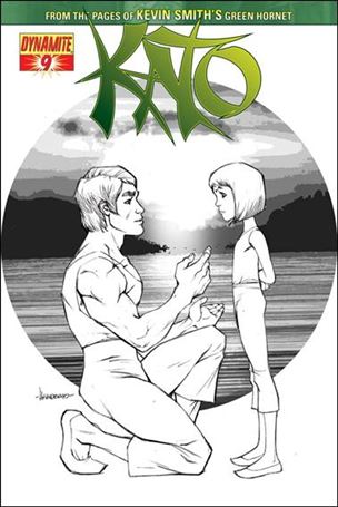 Kato issue 9-C Ale Garza Black and White Cover