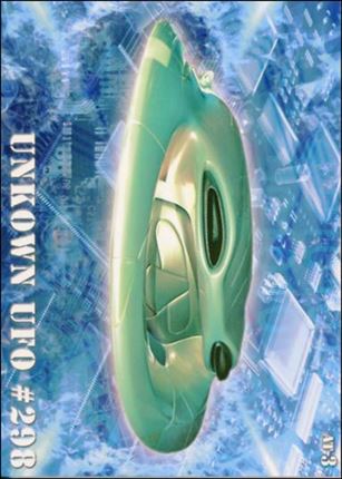 Conspiracy Files of Dean Haglund (Alien Tech Subset) card AT-3 Unkown UFO #298