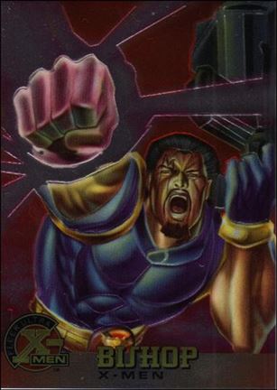 1996 Fleer Ultra X-Men All Chromium (Base Set) card 3 Bishop