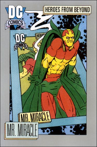 DC Cosmic Cards (Base Set) card 123 Mr. Miracle