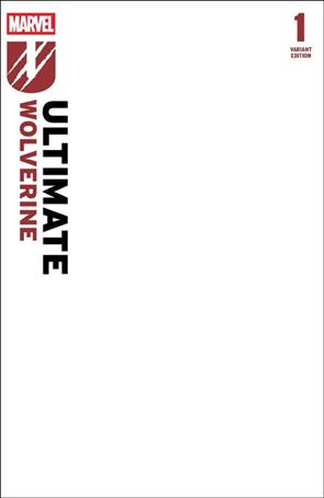 Ultimate Wolverine (2025) issue 1-M Blank Sketch Cover (2nd Printing)