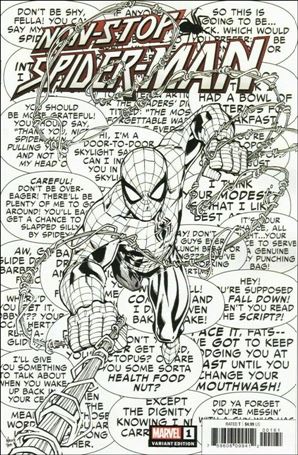 Non-Stop Spider-Man issue 1-T Todd Nauck Launch Party Sketch Cover 1:Store