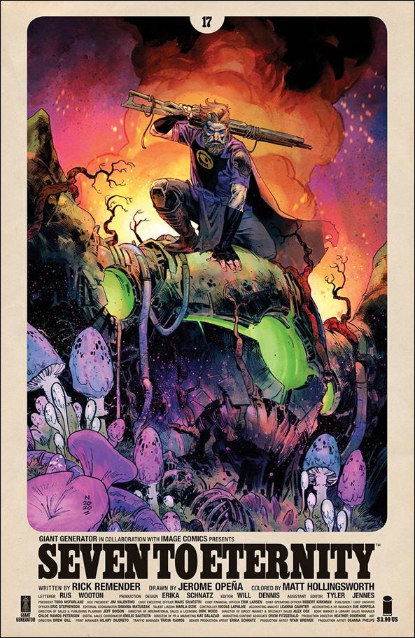 Seven to Eternity issue 17-D Nic Klein 1:25 Cover